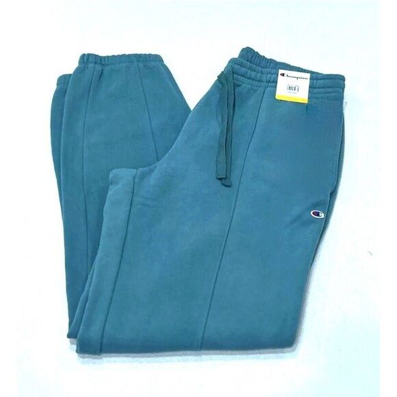 Champion Heavyweight Jogger Pants Women's XXL Sweatpants Aqua Tonic 1630482 NWT - Picture 4 of 11